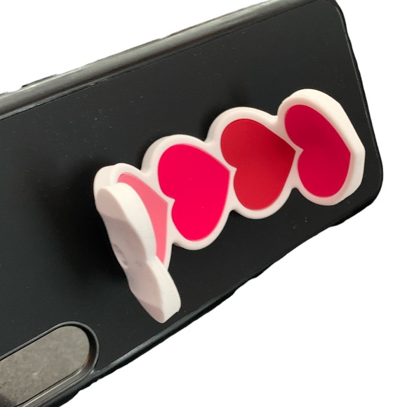 ❤️❤️❤️Kate Spade ombre heart iPhone XR stand case❤️❤️❤️ - Picture 3 of 6